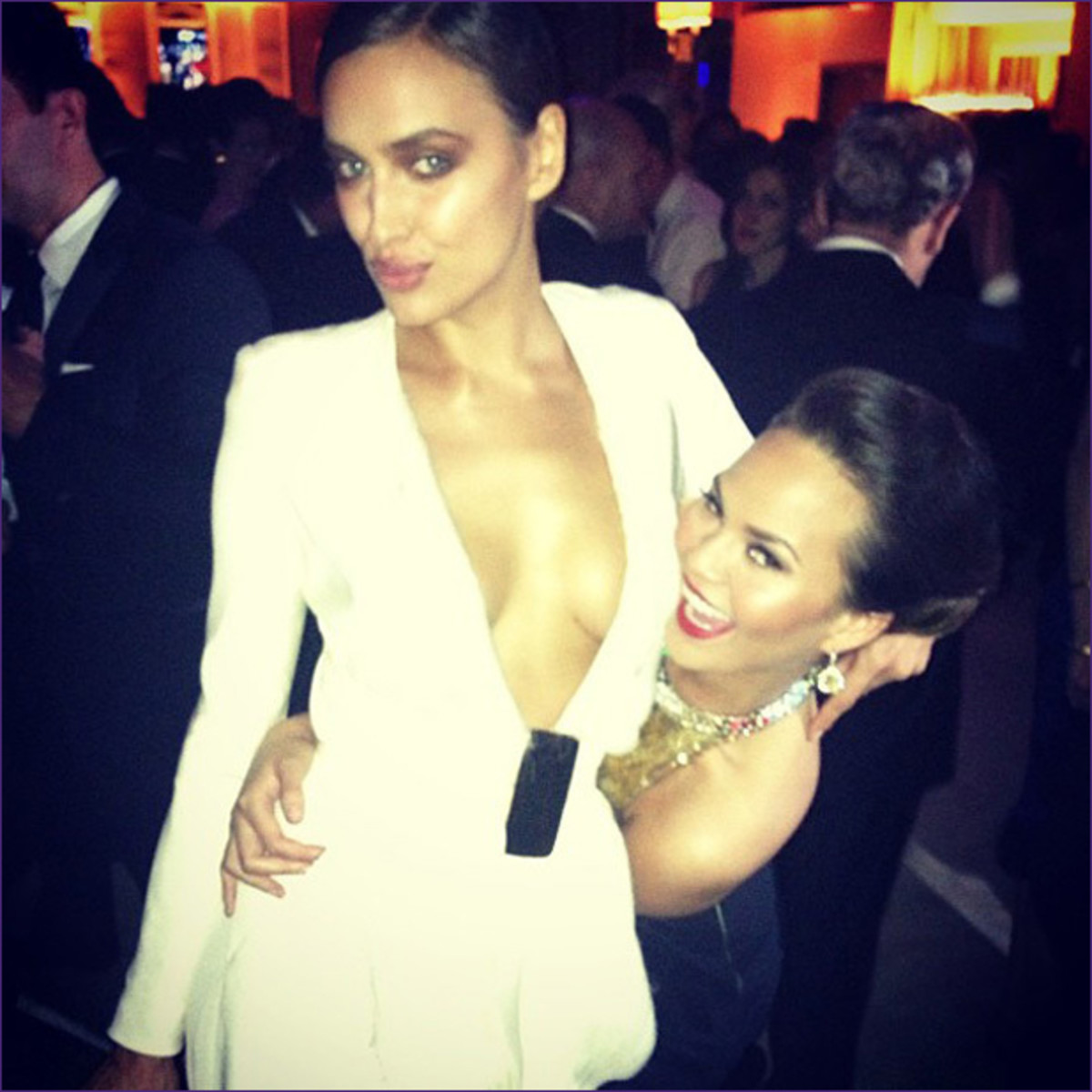 With Chrissy Teigen  ::  Instagram.com